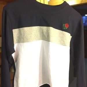 crop top long sleeve